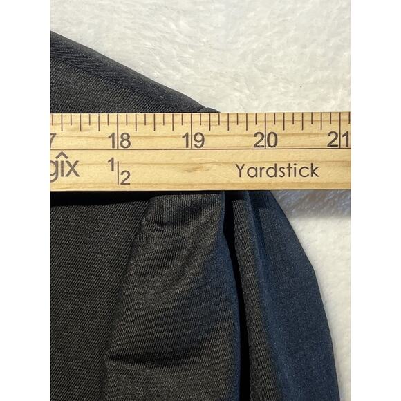 Hickey Freeman 43L Loro Piana Charcoal Dark Gray Blazer Suit Coat Jacket - Picture 10 of 14